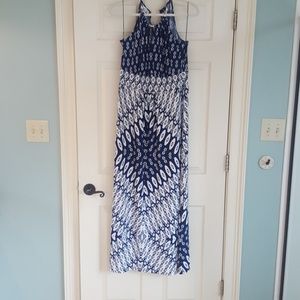 London Times ikat print dress